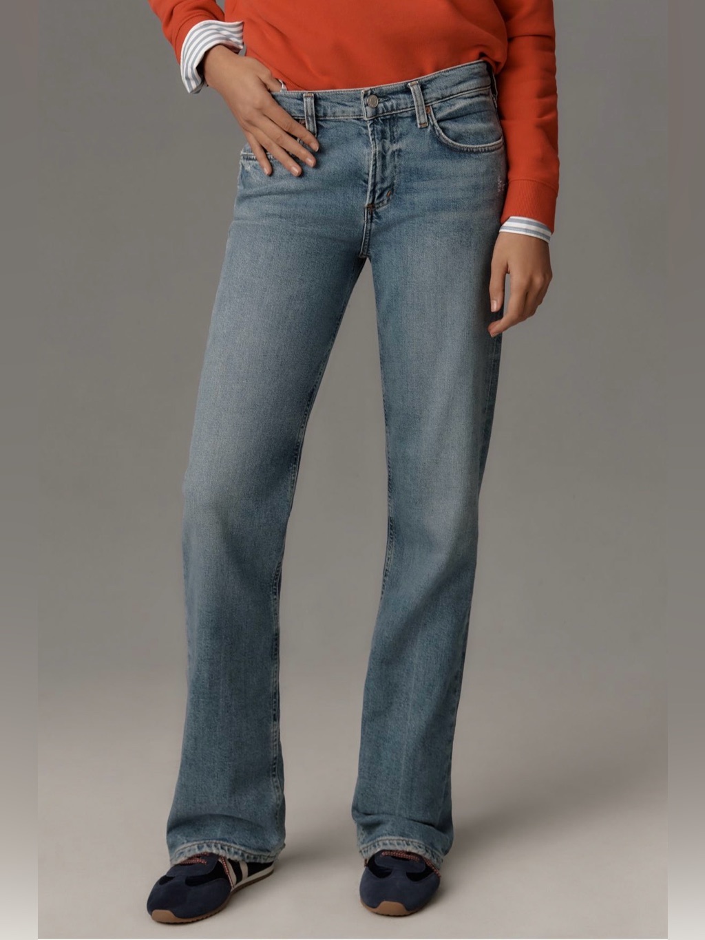 Agolde Low-Rise Slim Straight Kindle Wash Nwt